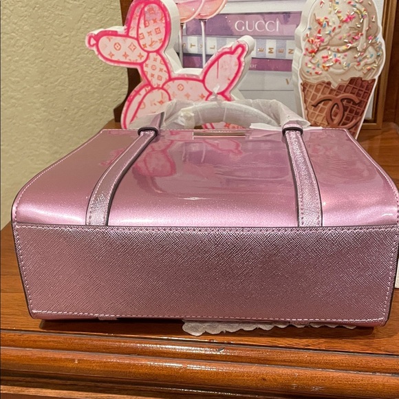 Kate Spade Metallic Pink Tote - Picture 3 of 4